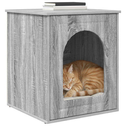 Kattenhuis Grijs Sonoma 53 x 52 x 62 cm Bewerkt hout