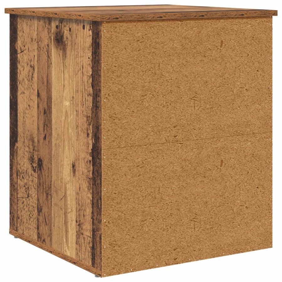 Kattenhuis Oudhout 53 x 52 x 62 cm Bewerkt hout
