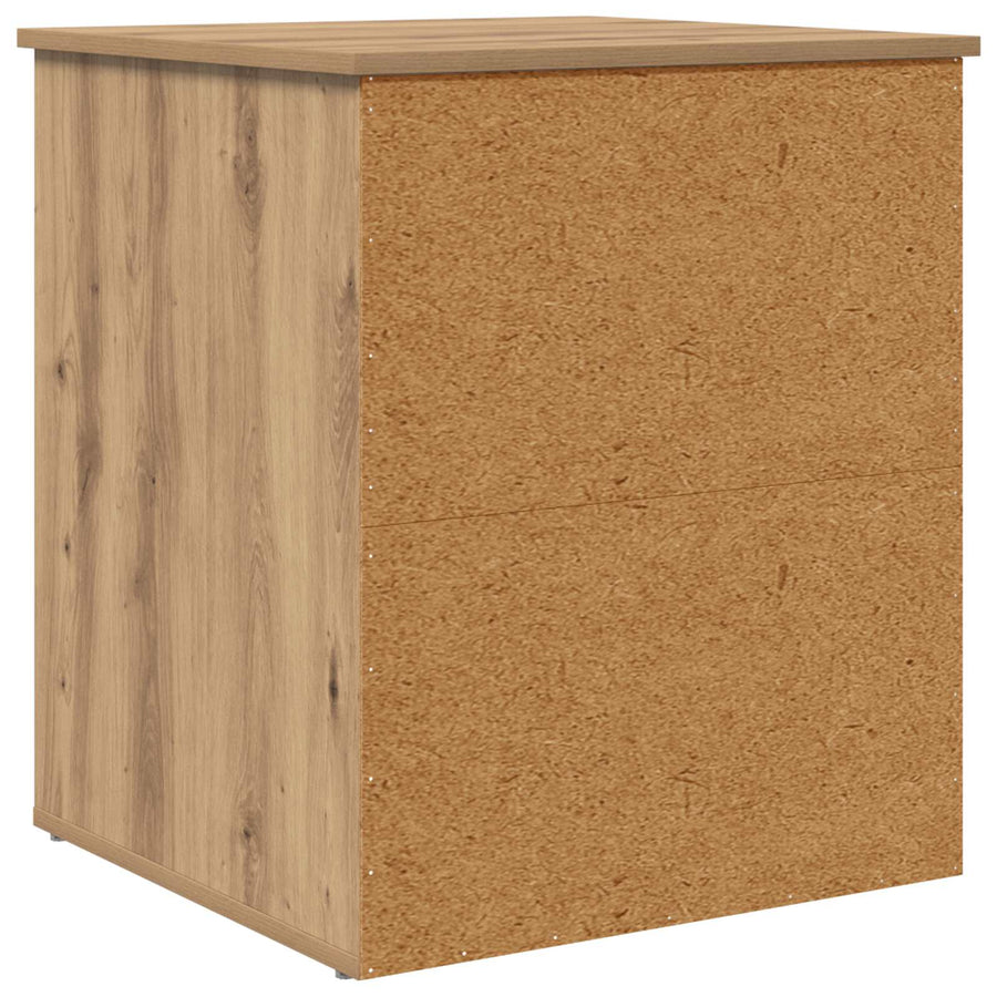 Kattenhuis Ambachtelijk eiken 53 x 52 x 62 cm Bewerkt hout