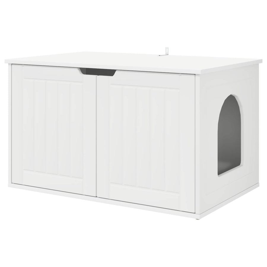 Kattenhuis 85 X 55 X 50 Cm Bewerkt Hout