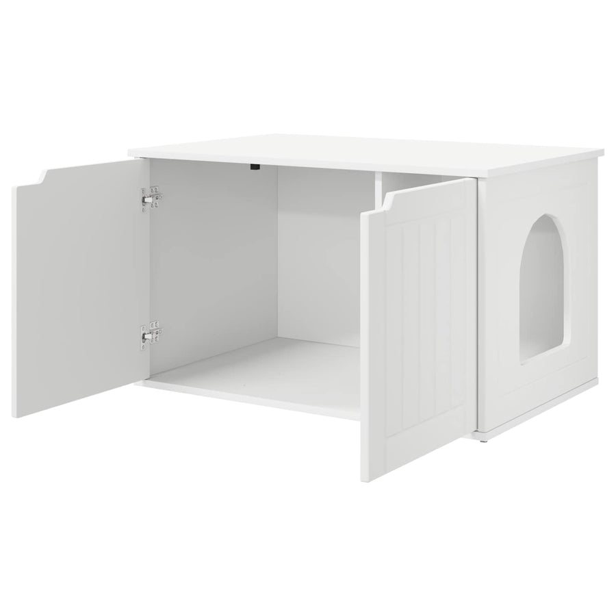 Kattenhuis 85 X 55 X 50 Cm Bewerkt Hout
