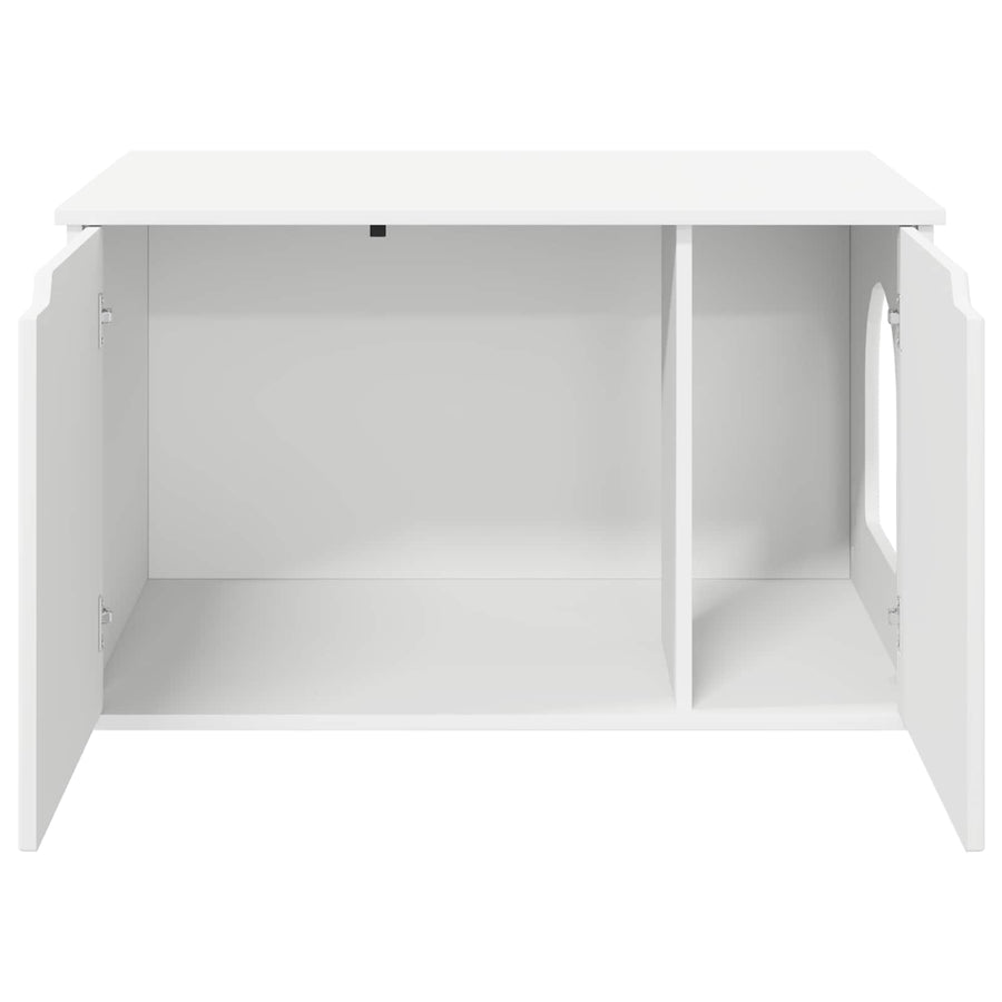 Kattenhuis 85 X 55 X 50 Cm Bewerkt Hout