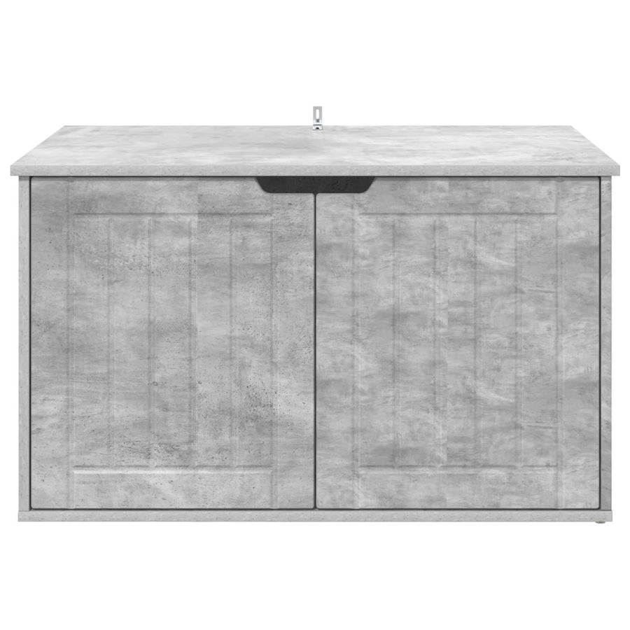 Kattenhuis Beton 85 x 55 x 53,5 cm Bewerkt hout