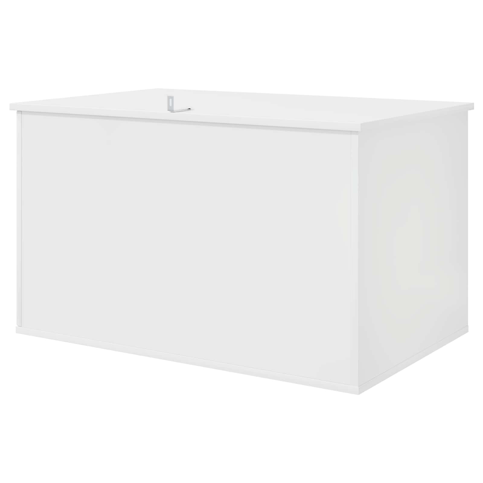 Kattenhuis Glanzend Wit 85 x 55 x 53,5 cm Bewerkt hout