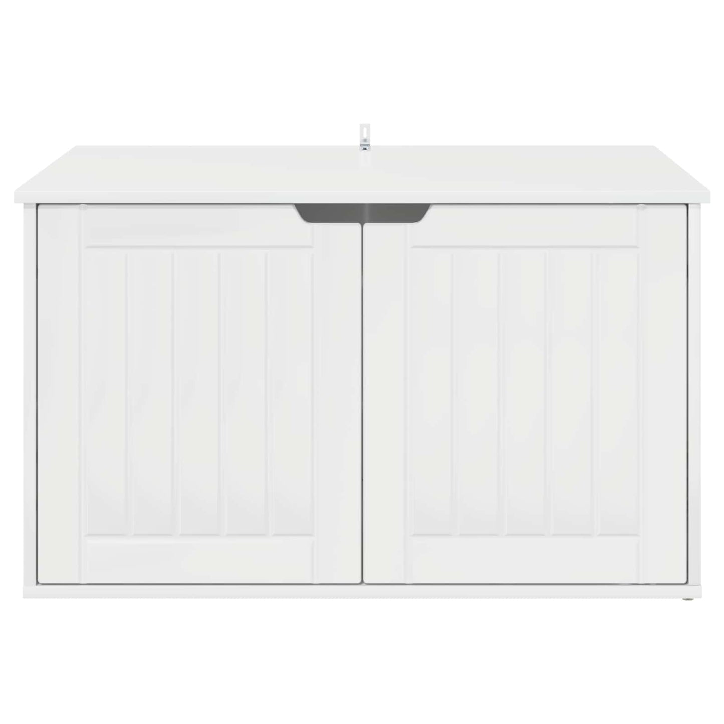 Kattenhuis Glanzend Wit 85 x 55 x 53,5 cm Bewerkt hout