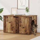 Kattenhuis 85x55x50.5 cm oudhout