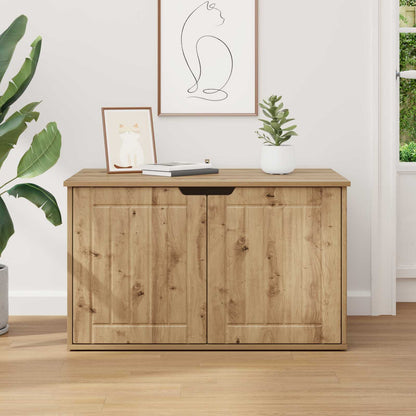 Kattenhuis Ambachtelijk eiken 85 x 55 x 53,5 cm Bewerkt hout