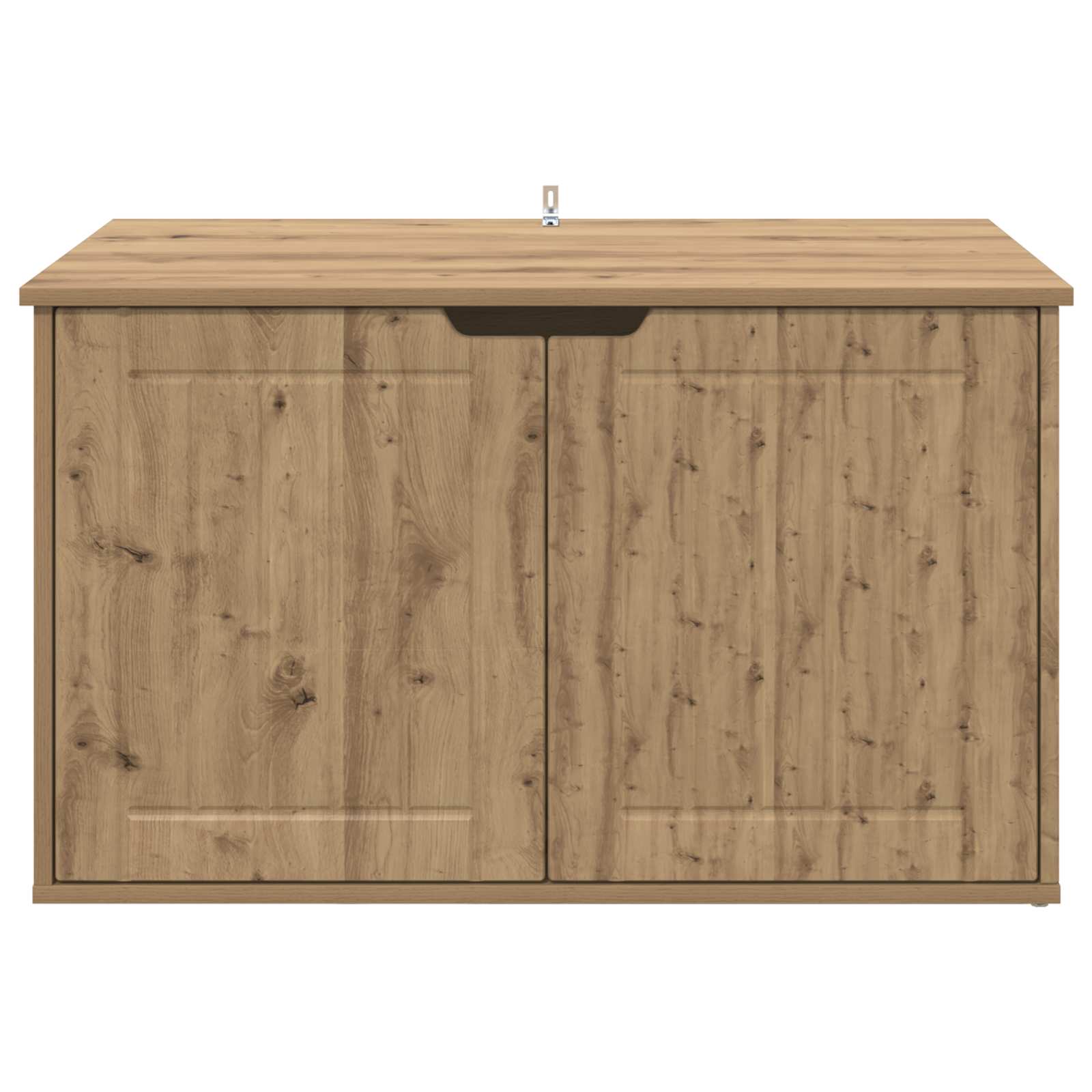 Kattenhuis Ambachtelijk eiken 85 x 55 x 53,5 cm Bewerkt hout