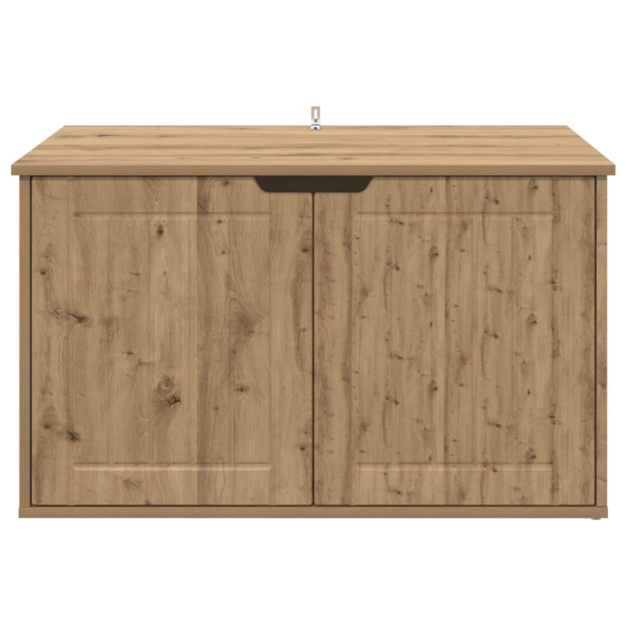 Kattenhuis Ambachtelijk eiken 85 x 55 x 53,5 cm Bewerkt hout