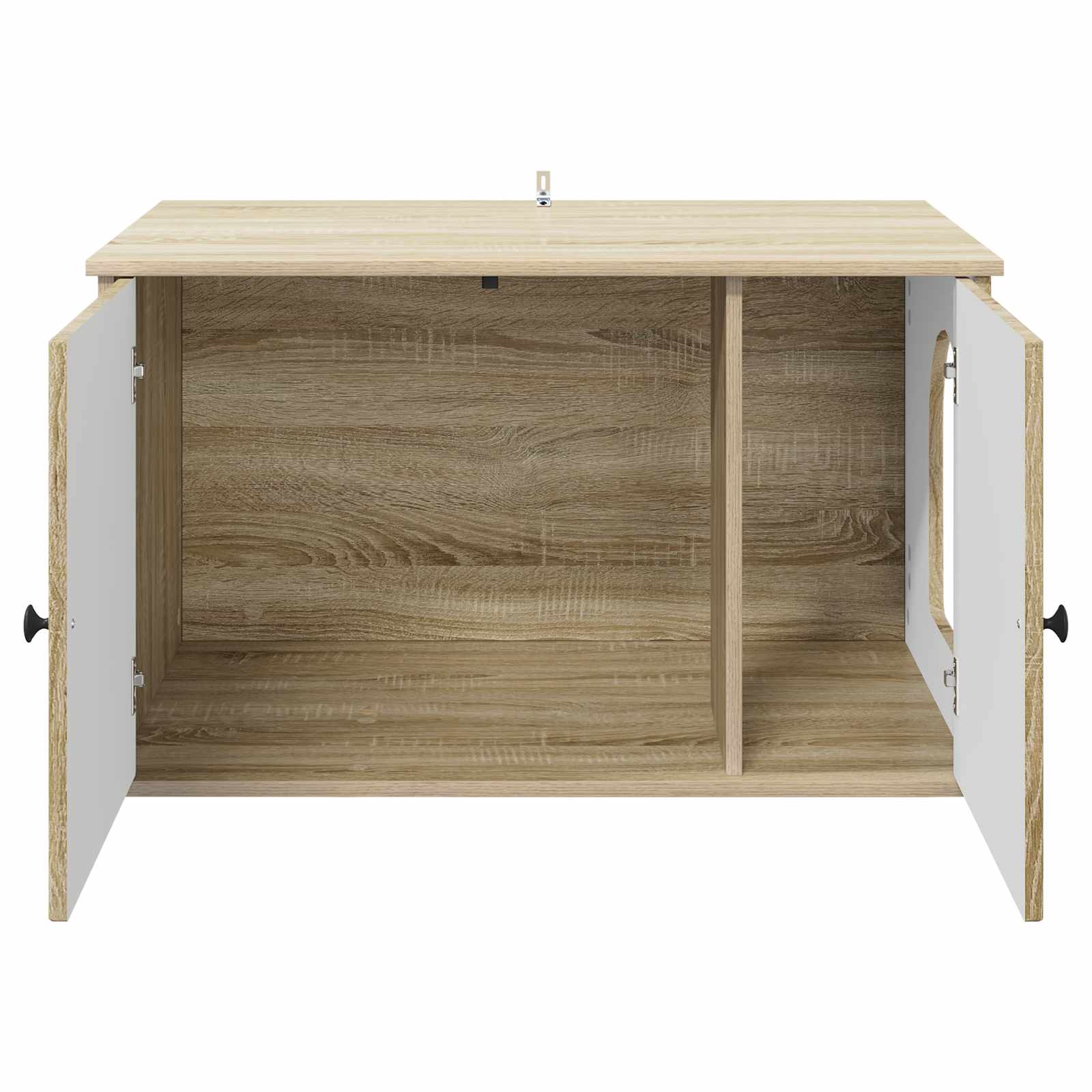 Kattenhuis Sonoma 85 x 55 x 50,5 cm Bewerkt hout
