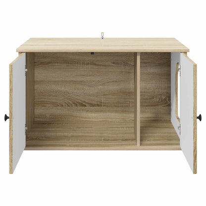Kattenhuis Sonoma 85 x 55 x 50,5 cm Bewerkt hout