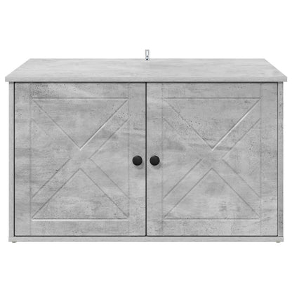 Kattenhuis Beton 85 x 55 x 50 cm Bewerkt hout