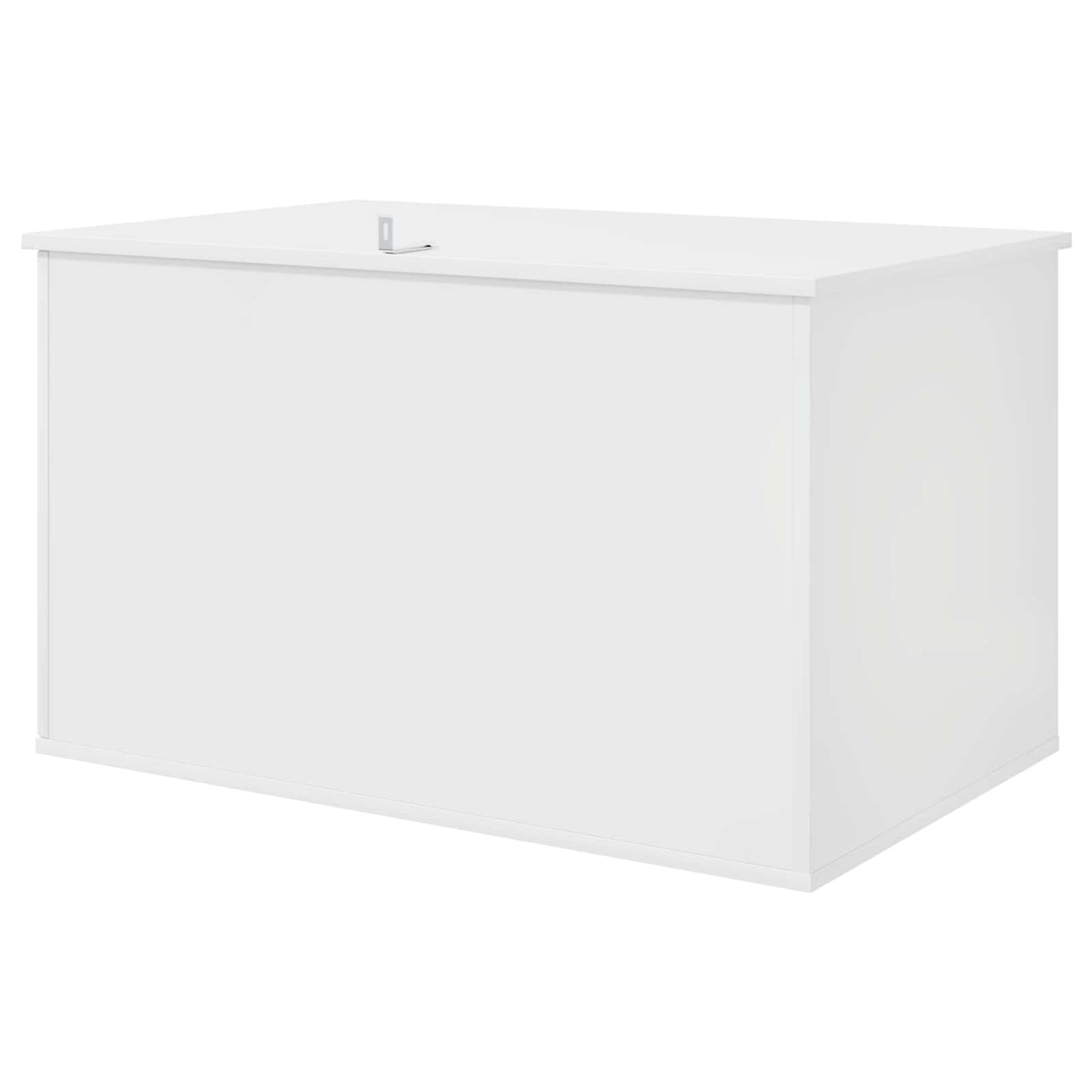 Kattenhuis Glanzend Wit 85 x 55 x 50 cm Bewerkt hout
