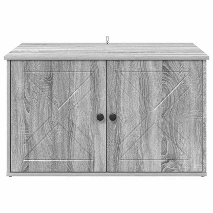 Kattenhuis Grijs Sonoma 85 x 55 x 50 cm Bewerkt hout