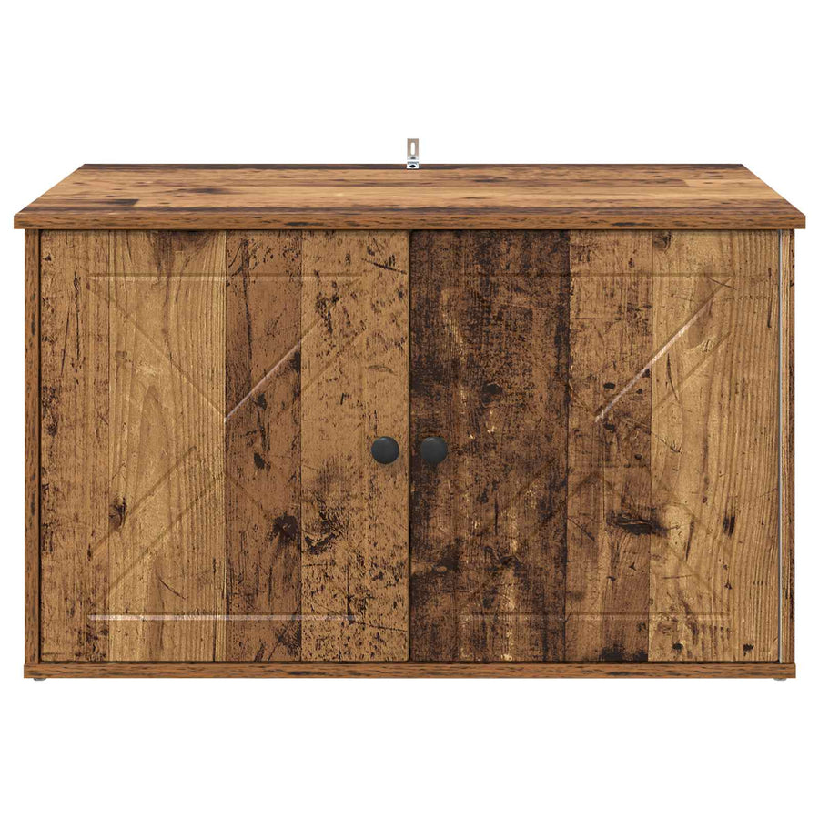 Kattenhuis Oudhout 85 x 55 x 50 cm Bewerkt hout