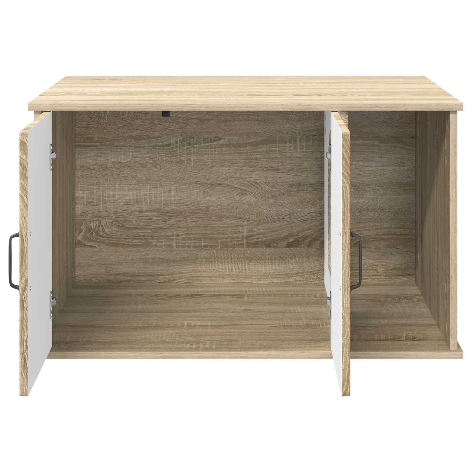 Kattenhuis Sonoma 85 x 55 x 50 cm Bewerkt hout