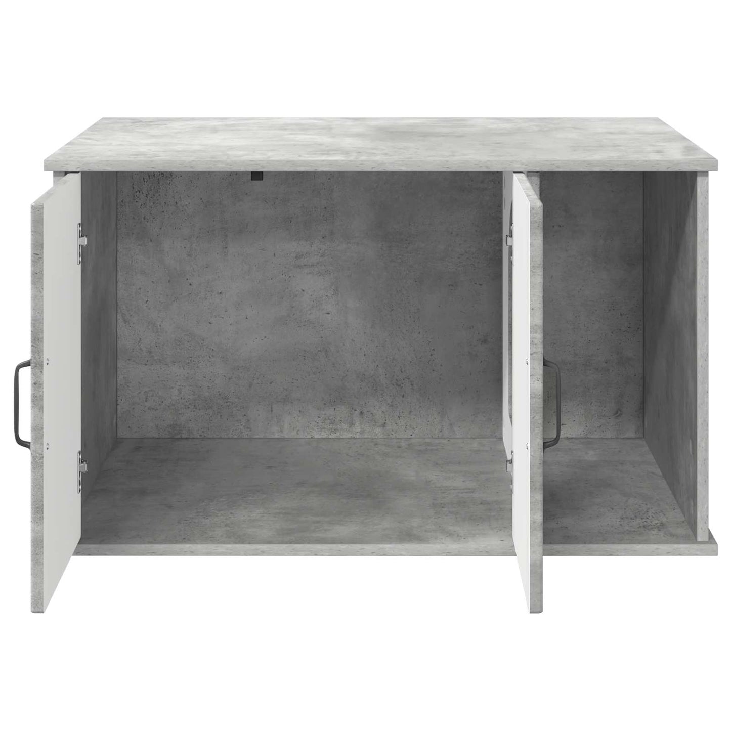 Kattenhuis Beton 85 x 55 x 50 cm Bewerkt hout