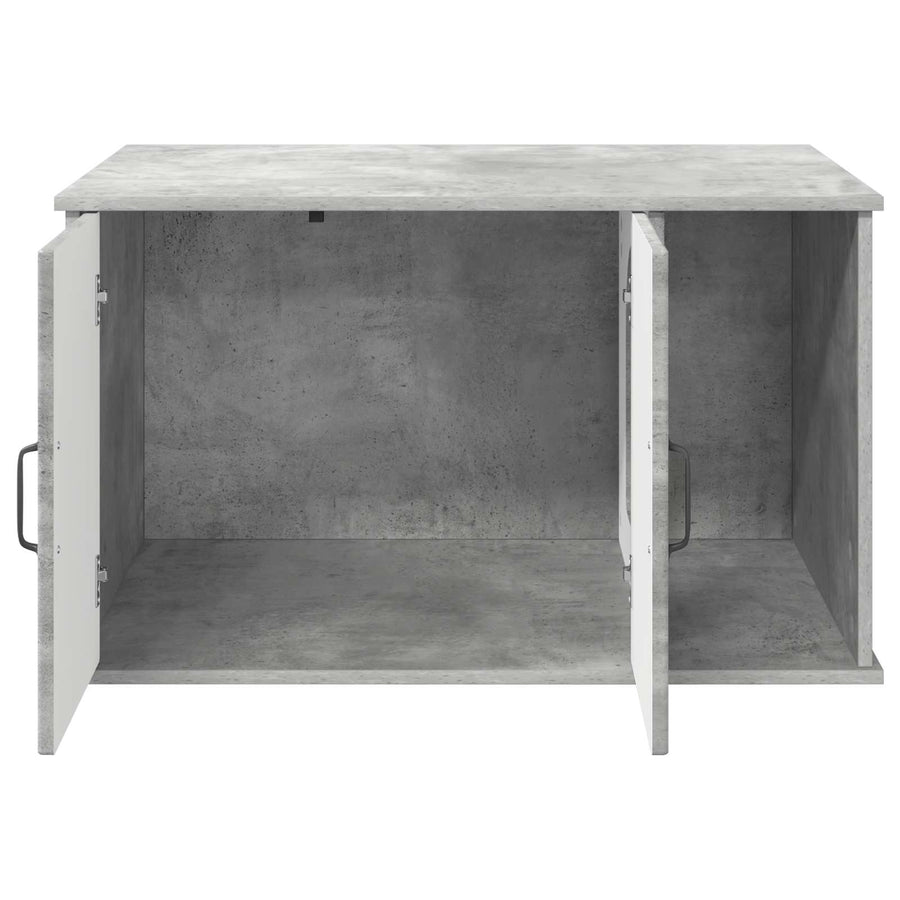 Kattenhuis Beton 85 x 55 x 50 cm Bewerkt hout