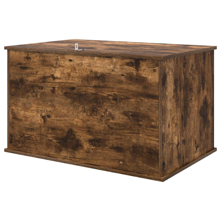 Kattenhuis Gerookt eiken 85 x 55 x 50 cm Bewerkt hout