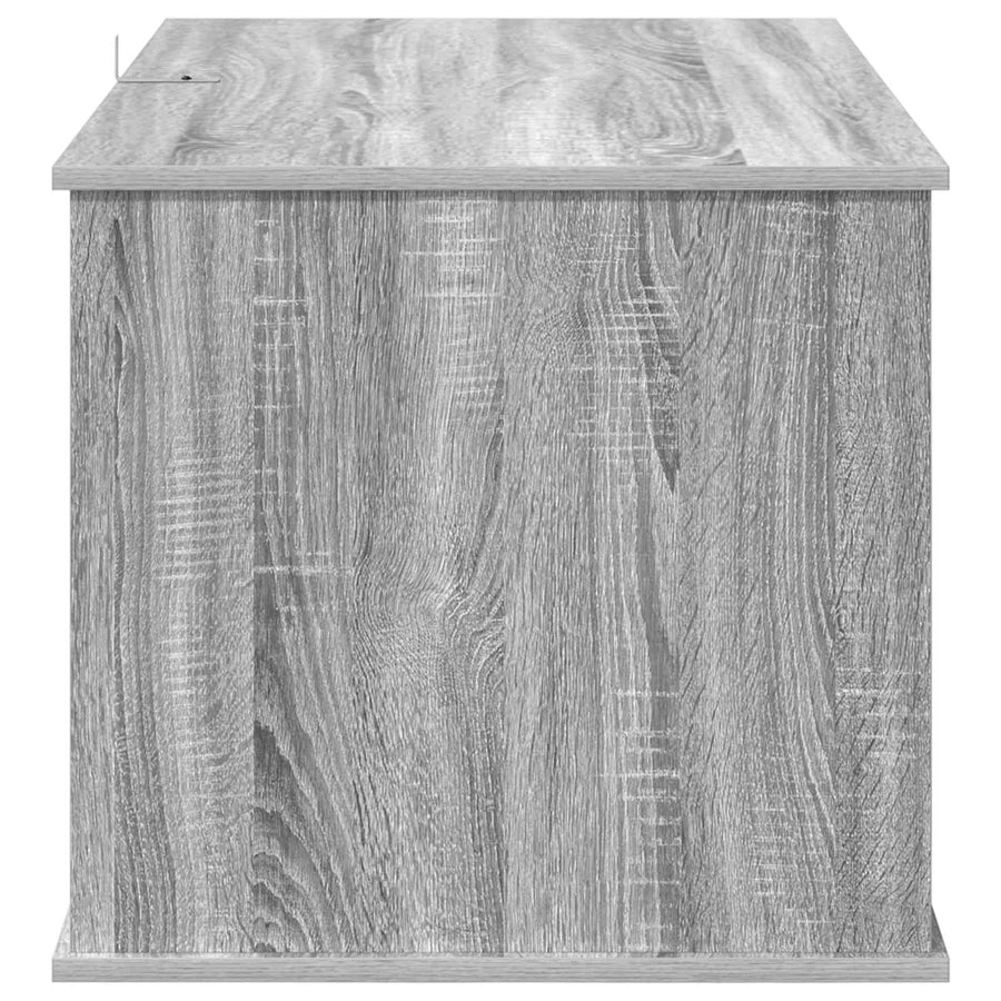 Kattenhuis Grijs Sonoma 85 x 55 x 50 cm Bewerkt hout