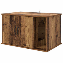 Kattenhuis Oudhout 85 x 55 x 50 cm Bewerkt hout
