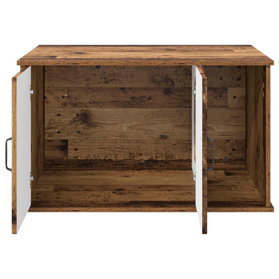 Kattenhuis Oudhout 85 x 55 x 50 cm Bewerkt hout