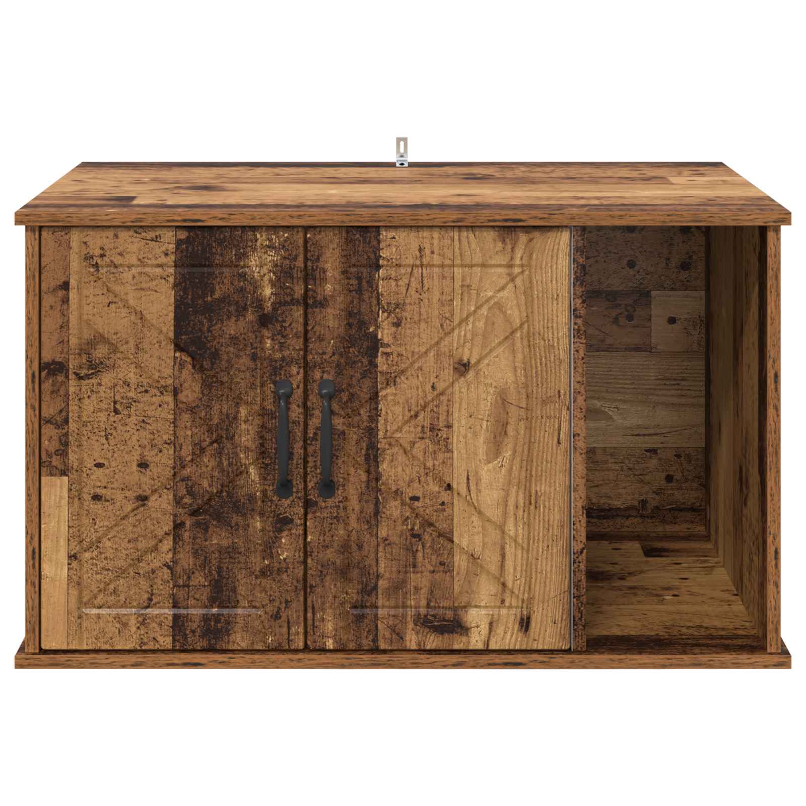 Kattenhuis Oudhout 85 x 55 x 50 cm Bewerkt hout