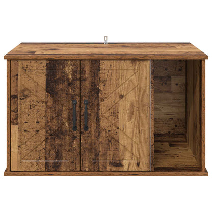 Kattenhuis Oudhout 85 x 55 x 50 cm Bewerkt hout