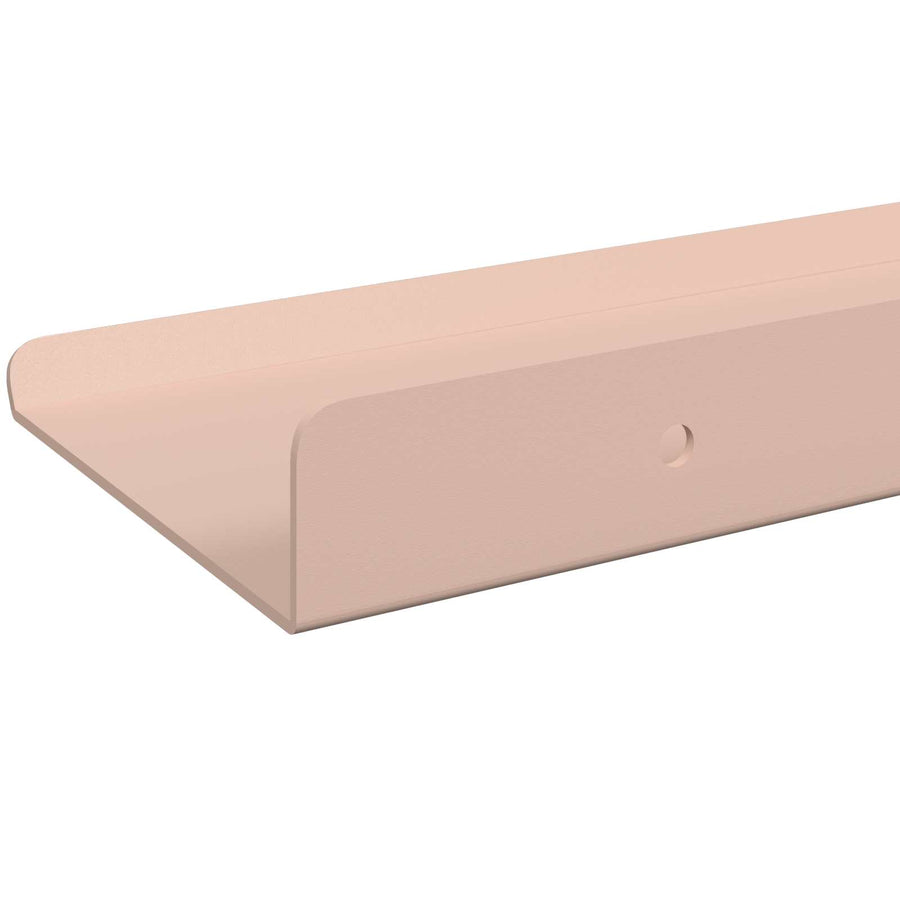 Wandplank met plank Wandgemonteerd 3 pcs Roze 40 x 9 x 2,5 cm