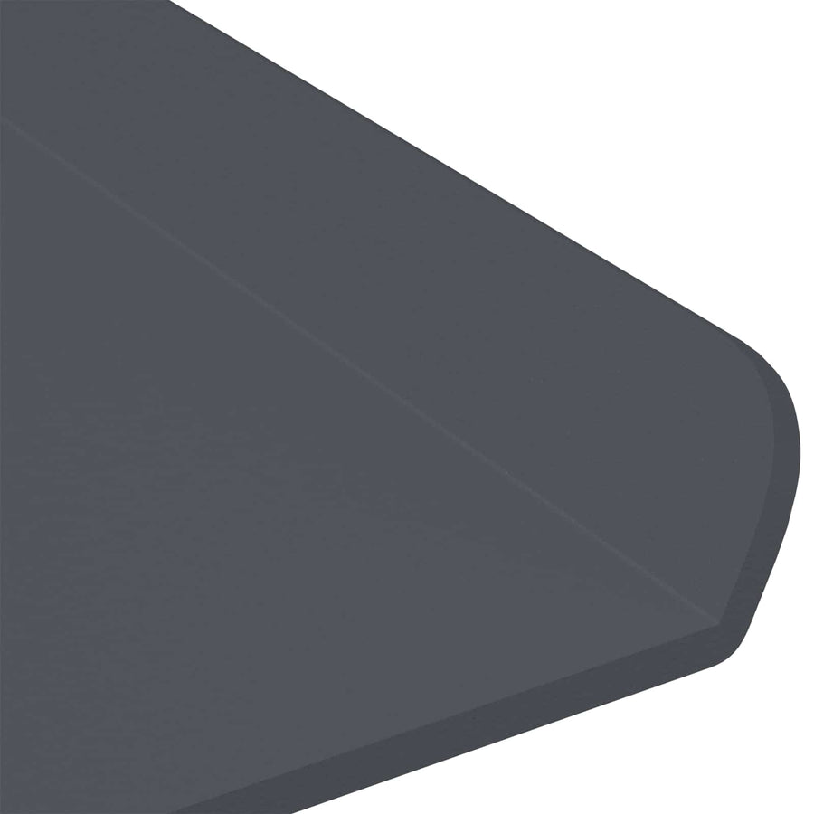 Wandplank met plank met opslag 3 pcs Antraciet 40 x 9 x 2,5 cm