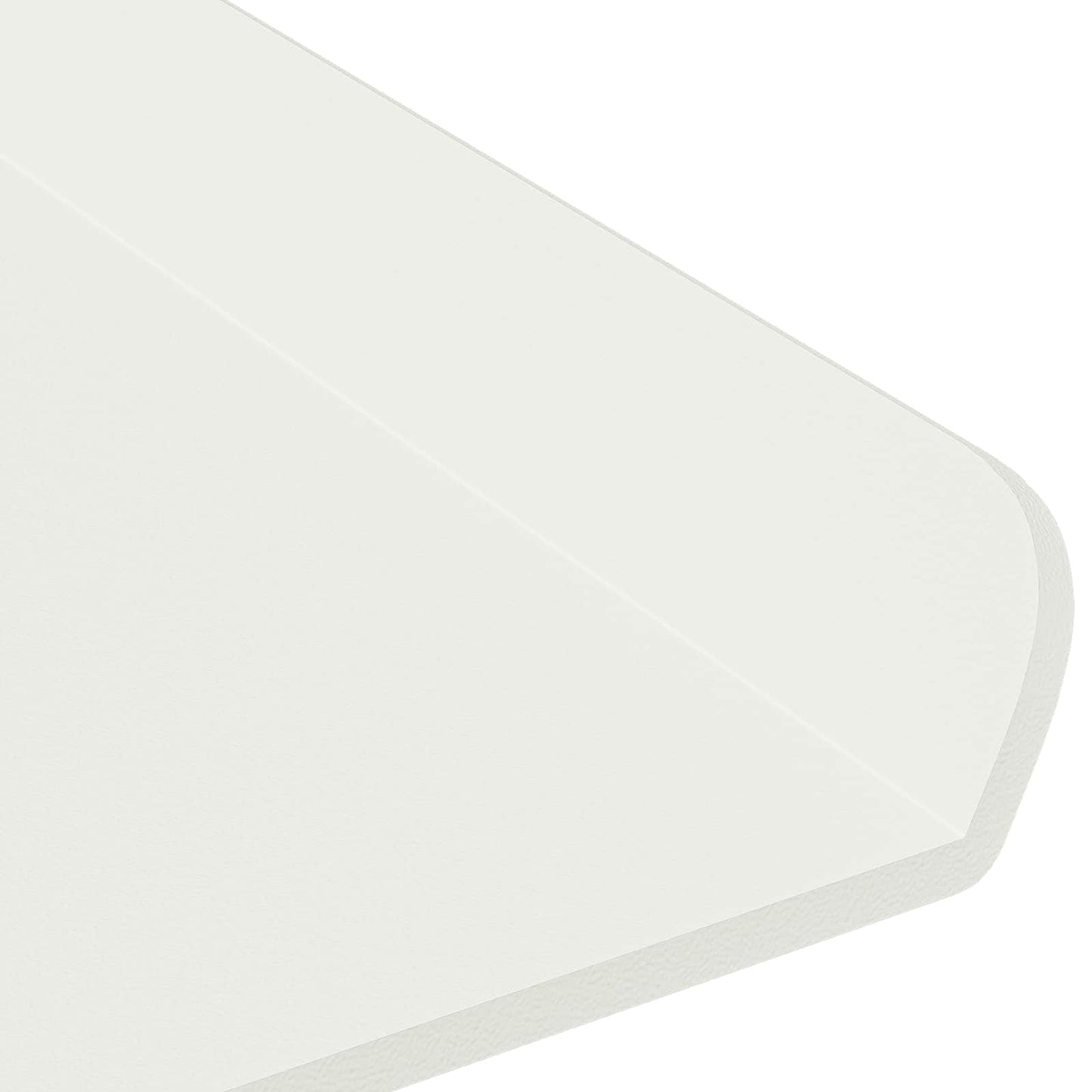 Wandplank met plank Wandgemonteerd 3 pcs Wit 40 x 9 x 2,5 cm