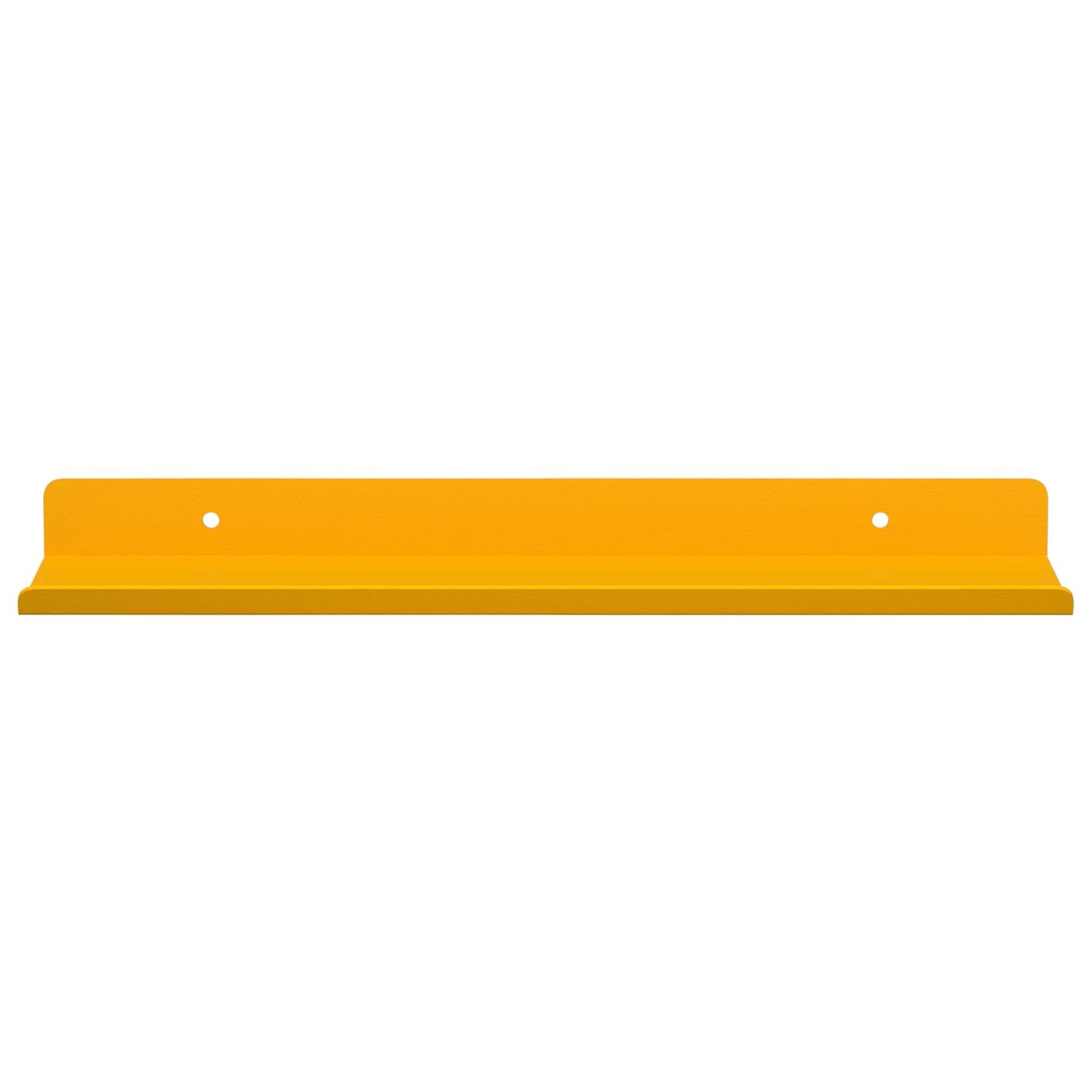 Wandplank met plank 2 pcs Mosterdgeel 30 x 9 x 2,5 cm