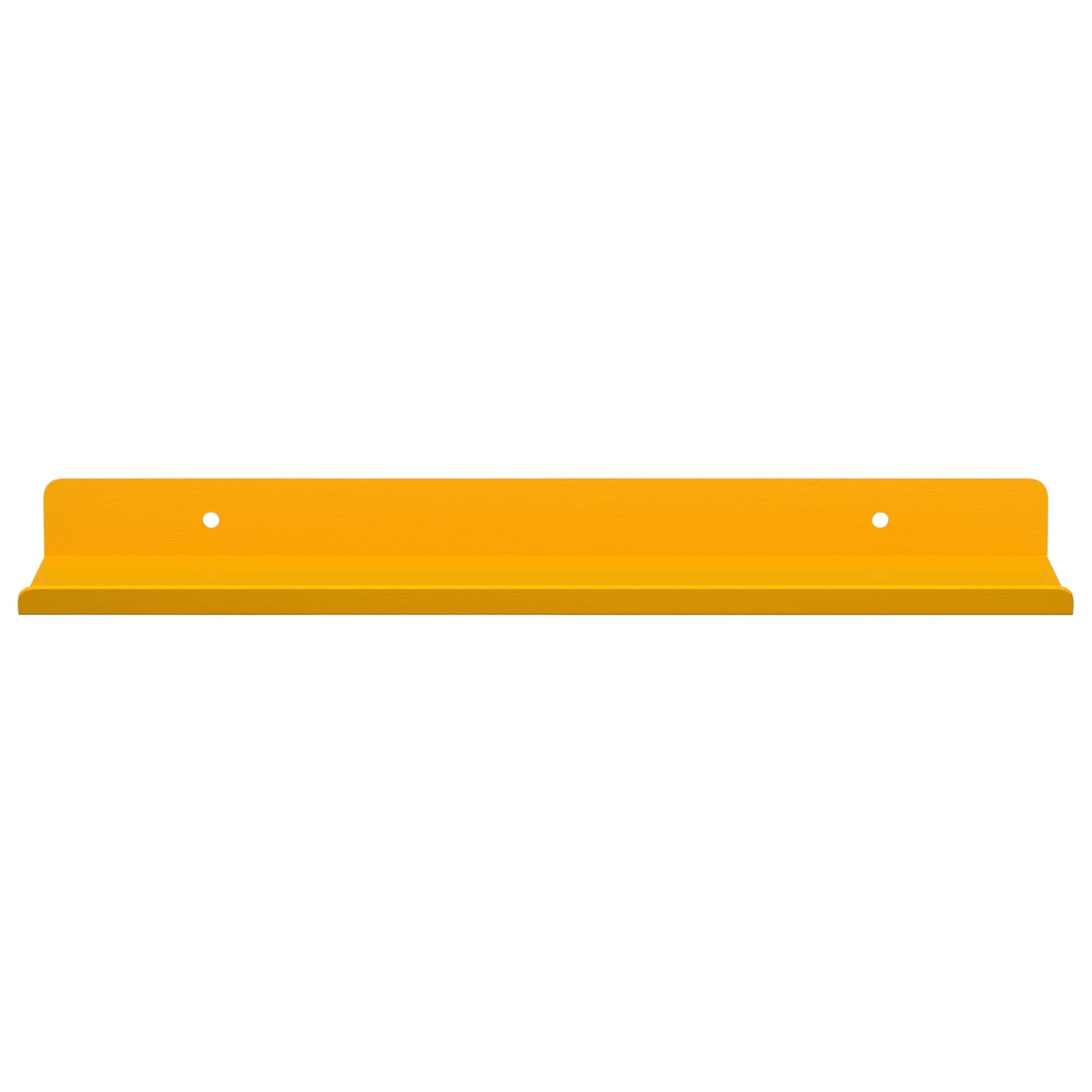 Wandplank met plank 4 pcs Mosterdgeel 30 x 9 x 2,5 cm