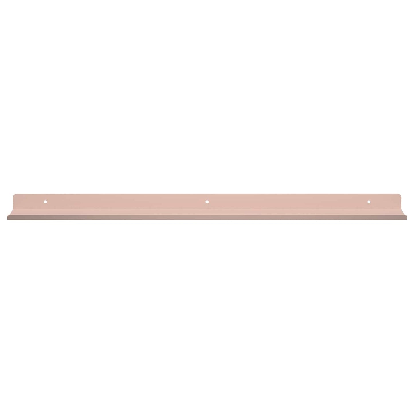 Wandplank met plank Wandgemonteerd 4 pcs Roze 60 x 9 x 2,5 cm