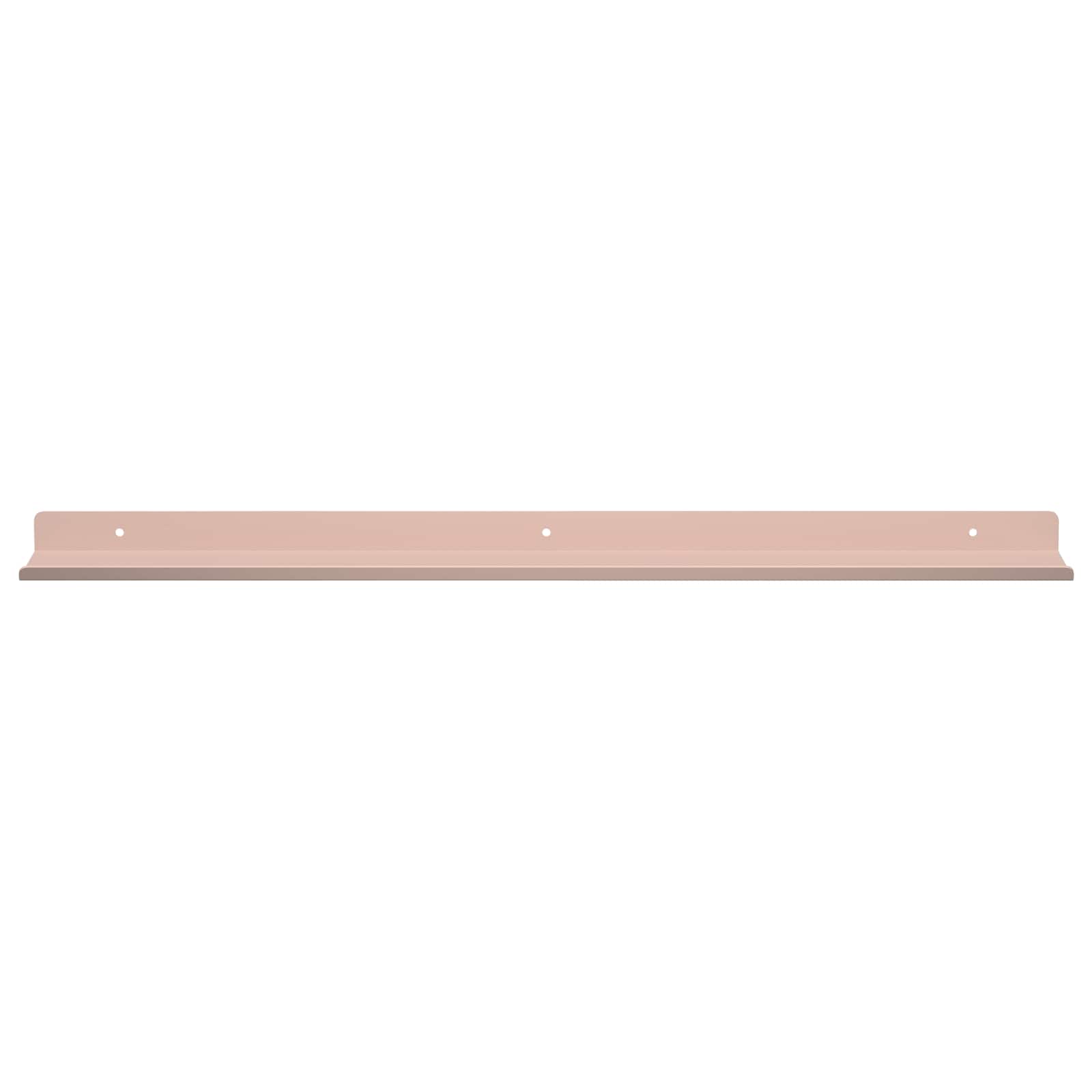 Wandplank met plank Wandgemonteerd 4 pcs Roze 60 x 9 x 2,5 cm