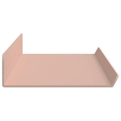 Wandplank met plank Wandgemonteerd 4 pcs Roze 60 x 9 x 2,5 cm