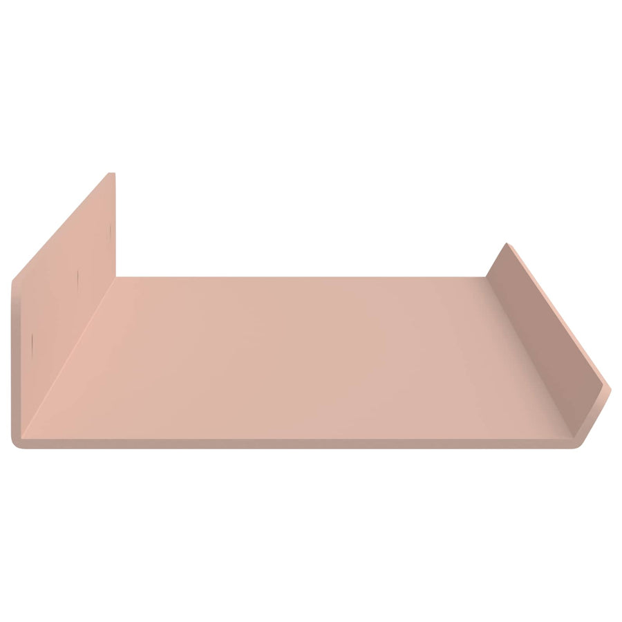 Wandplank met plank Wandgemonteerd 4 pcs Roze 60 x 9 x 2,5 cm