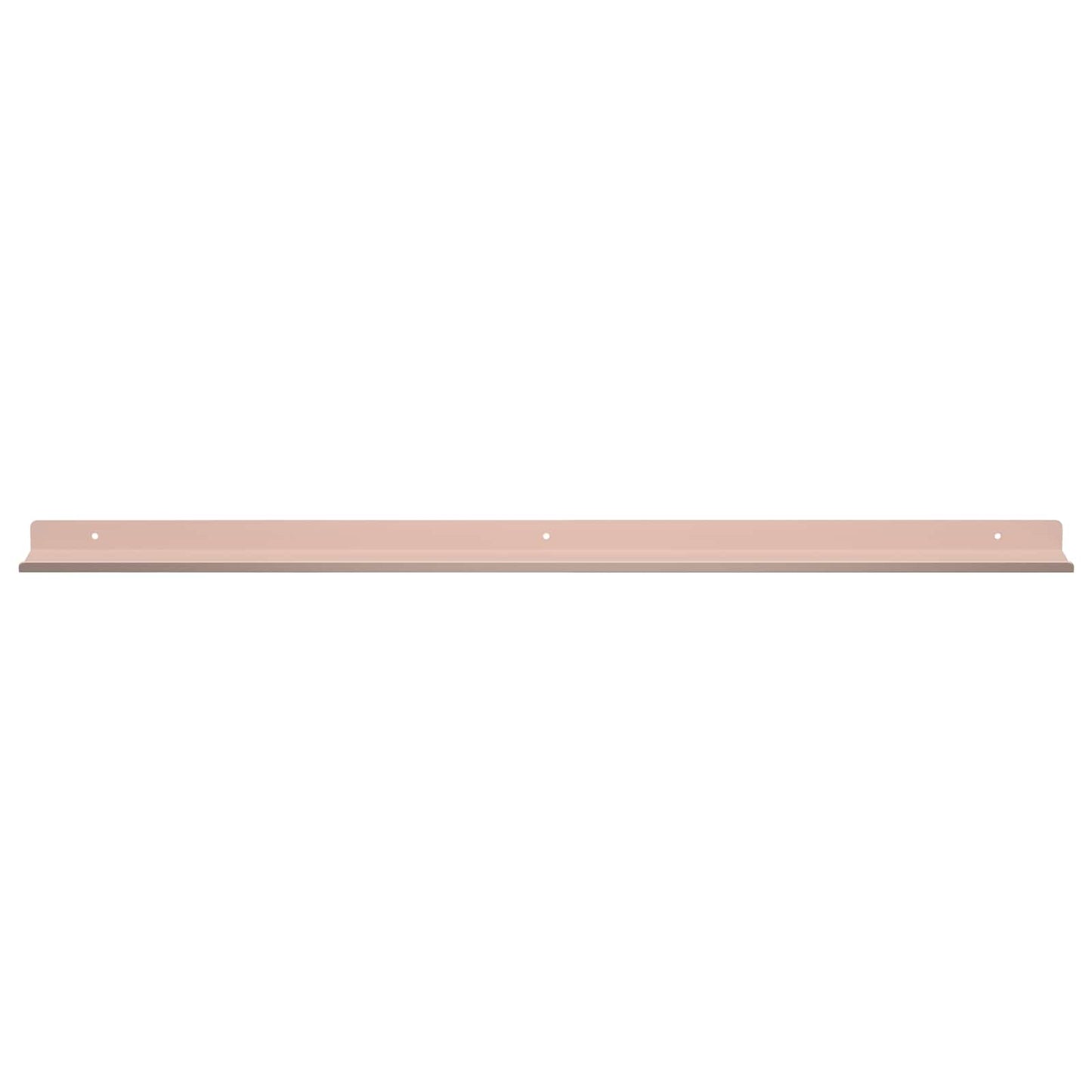 Wandplank met plank Wandgemonteerd 4 pcs Roze 80 x 9 x 2,5 cm