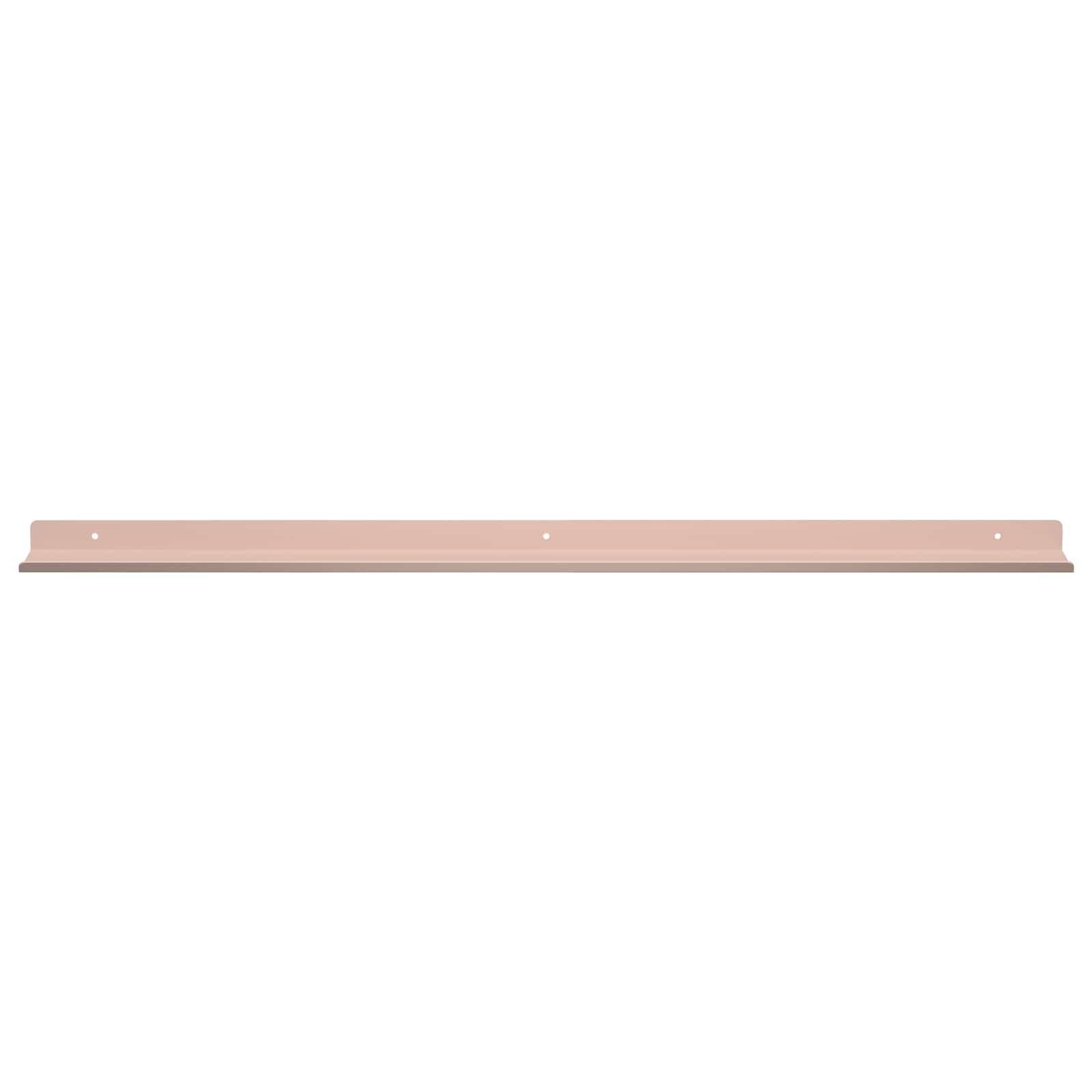Wandplank met plank Wandgemonteerd 4 pcs Roze 80 x 9 x 2,5 cm