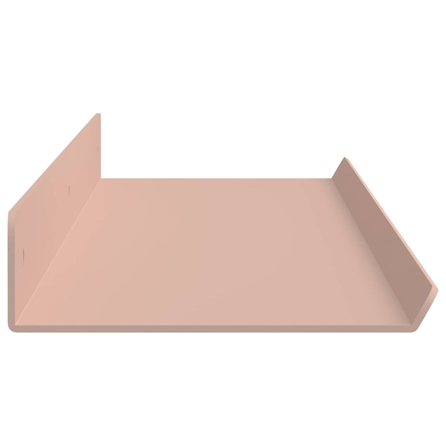 Wandplank met plank Wandgemonteerd 4 pcs Roze 80 x 9 x 2,5 cm