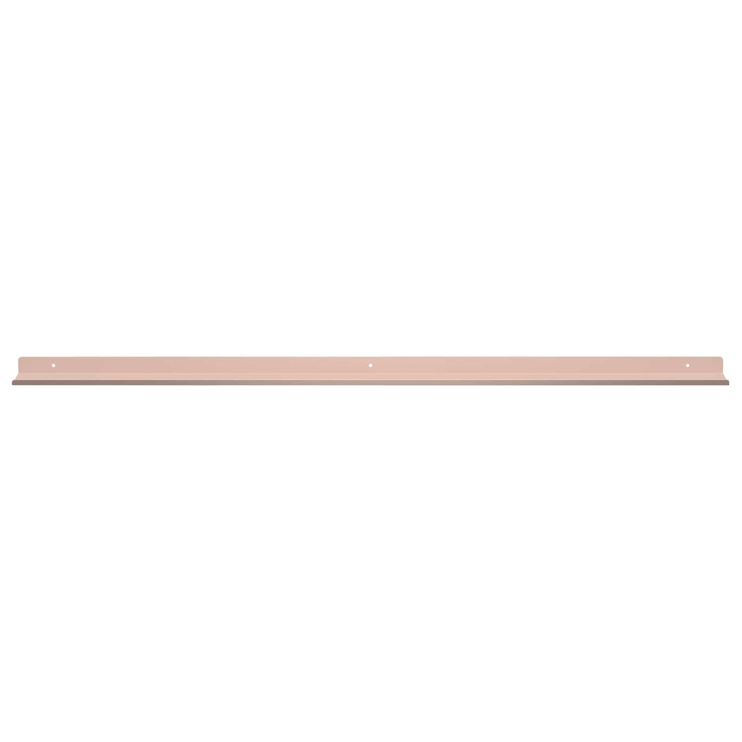 Wandplank met plank Wandgemonteerd 4 pcs Roze 100 x 9 x 2,5 cm