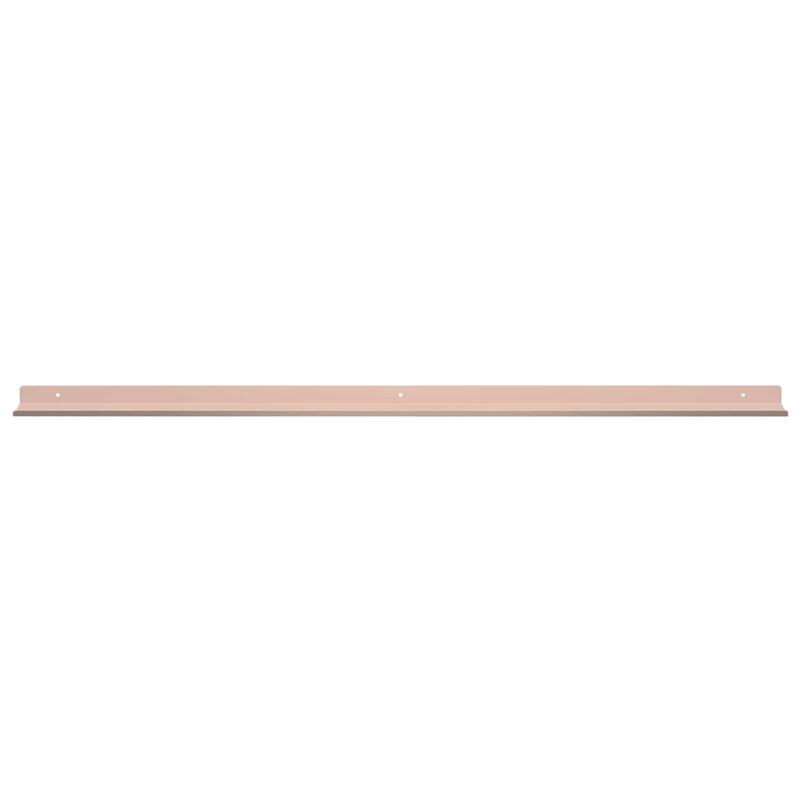Wandplank met plank Wandgemonteerd 4 pcs Roze 100 x 9 x 2,5 cm