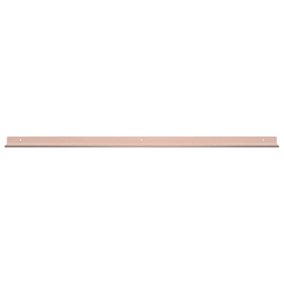 Wandplank met plank Wandgemonteerd 4 pcs Roze 100 x 9 x 2,5 cm