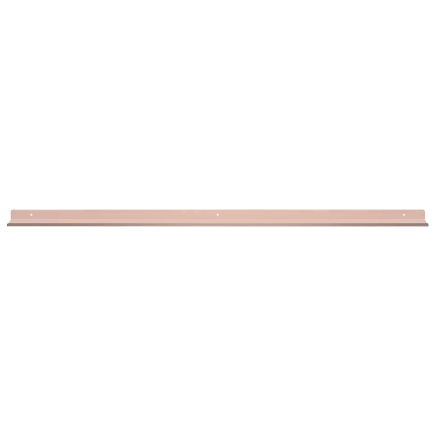 Wandplank met plank Wandgemonteerd 4 pcs Roze 100 x 9 x 2,5 cm