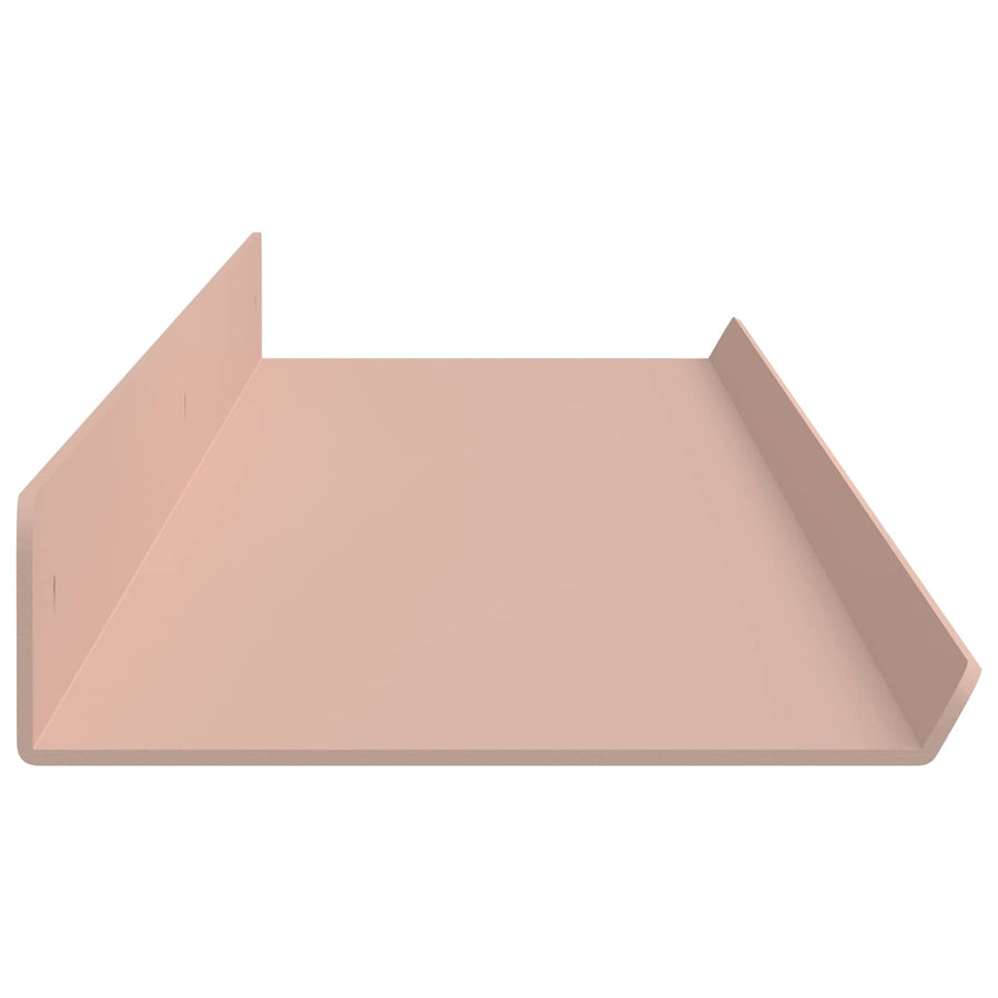 Wandplank met plank Wandgemonteerd 4 pcs Roze 100 x 9 x 2,5 cm