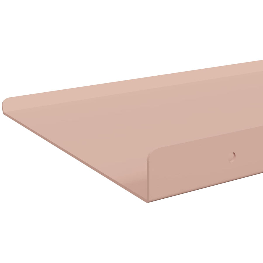 Wandplank met plank Wandgemonteerd 4 pcs Roze 30 x 18 x 2,5 cm