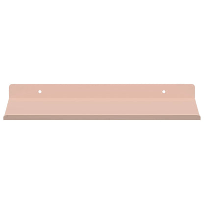 Wandplank met plank Wandgemonteerd 4 pcs Roze 30 x 18 x 2,5 cm