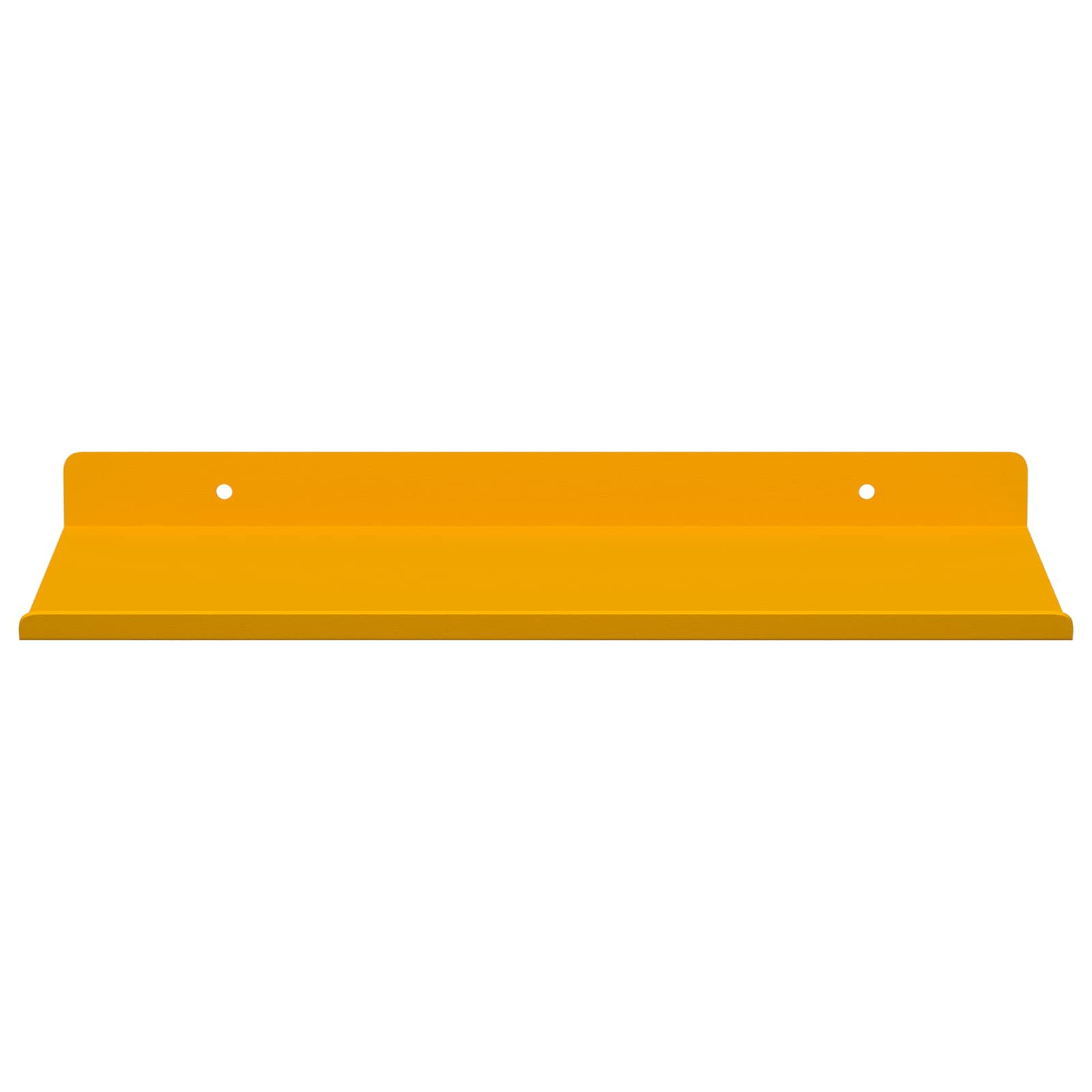 Wandplank met plank 2 pcs Mosterdgeel 30 x 18 x 2,5 cm