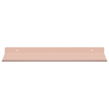 Wandplank met plank Wandgemonteerd 4 pcs Roze 40 x 18 x 2,5 cm