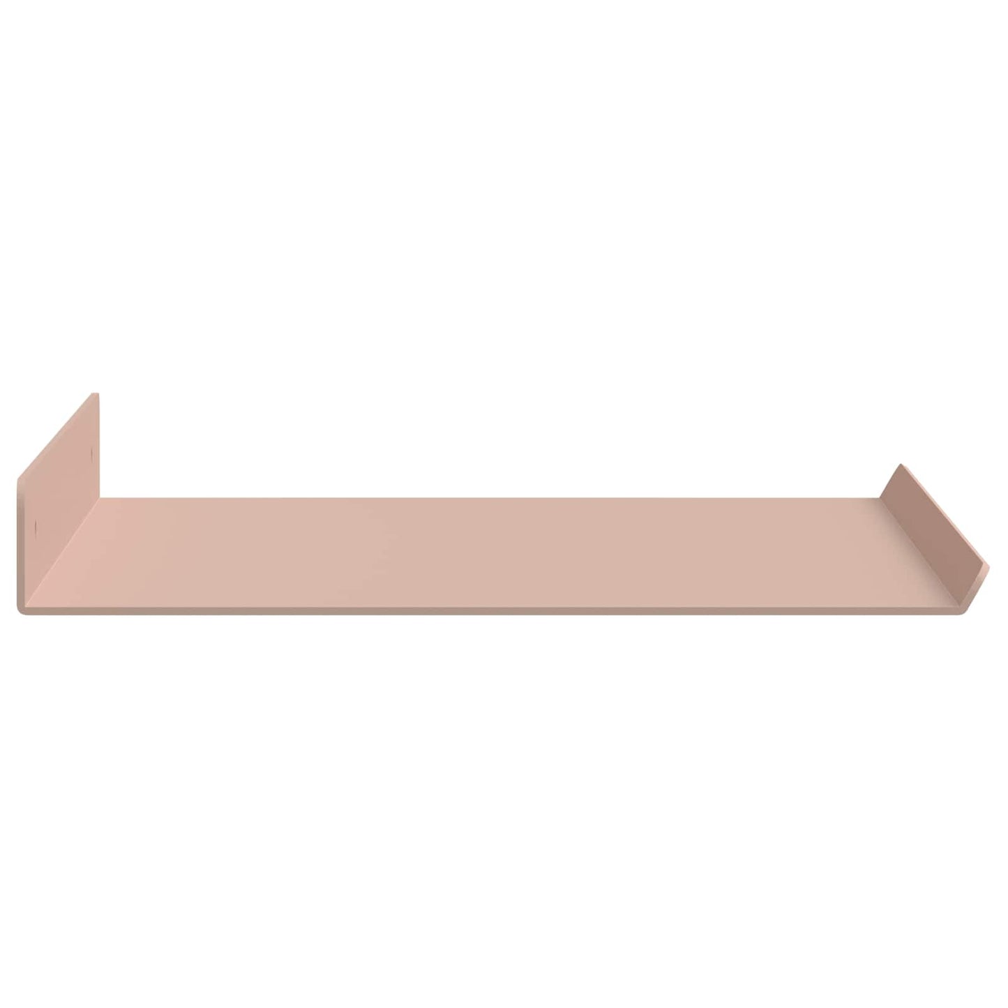 Wandplank met plank Wandgemonteerd 4 pcs Roze 40 x 18 x 2,5 cm